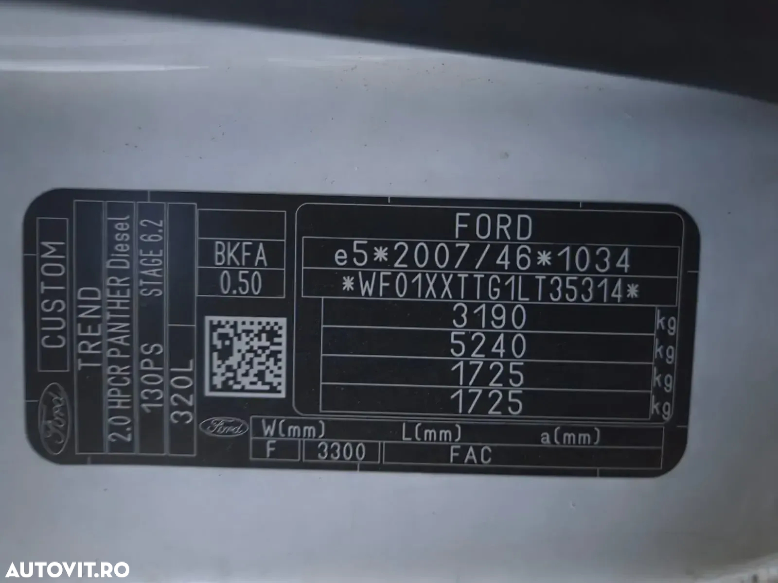 Ford Transit New Custom L2H1 9locuri - 13