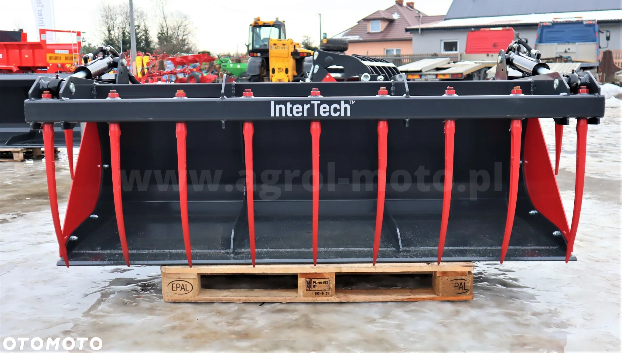 Widły do palet/paleciak INTER-TECH Chwytak Krokodyl Łyżka - 14