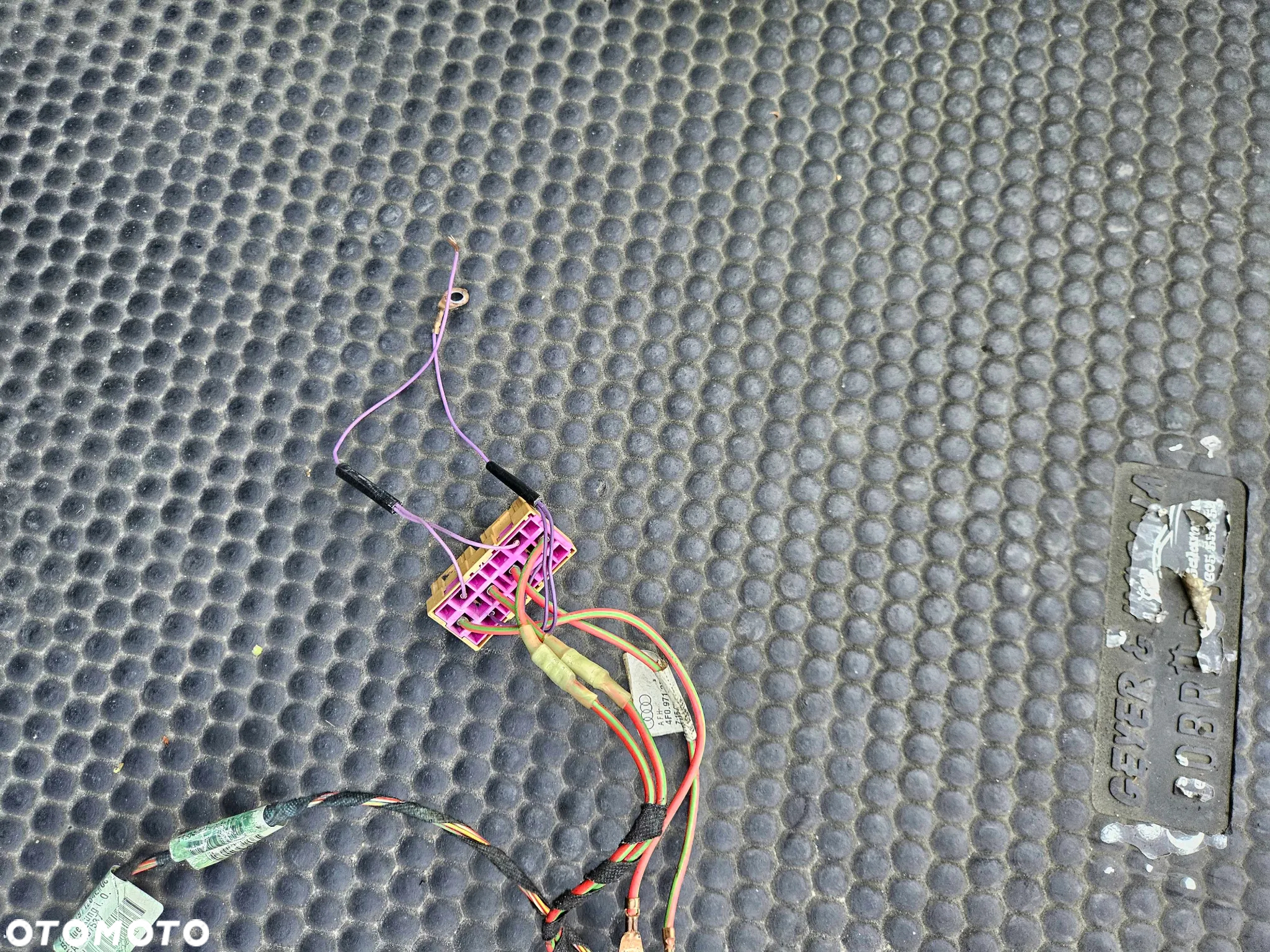 Instalacja 4F1971284E 4F0971379 Wiazka Przewod Wentylator Wentylatorow Kabel Wtyczka 2.7 3.0 TDI V6 Audi A6 C6 - 34