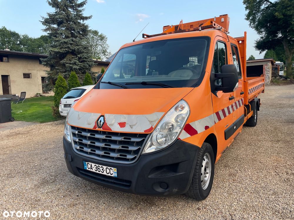 Renault Master wywrotka dubel kabina 7 osób - 2