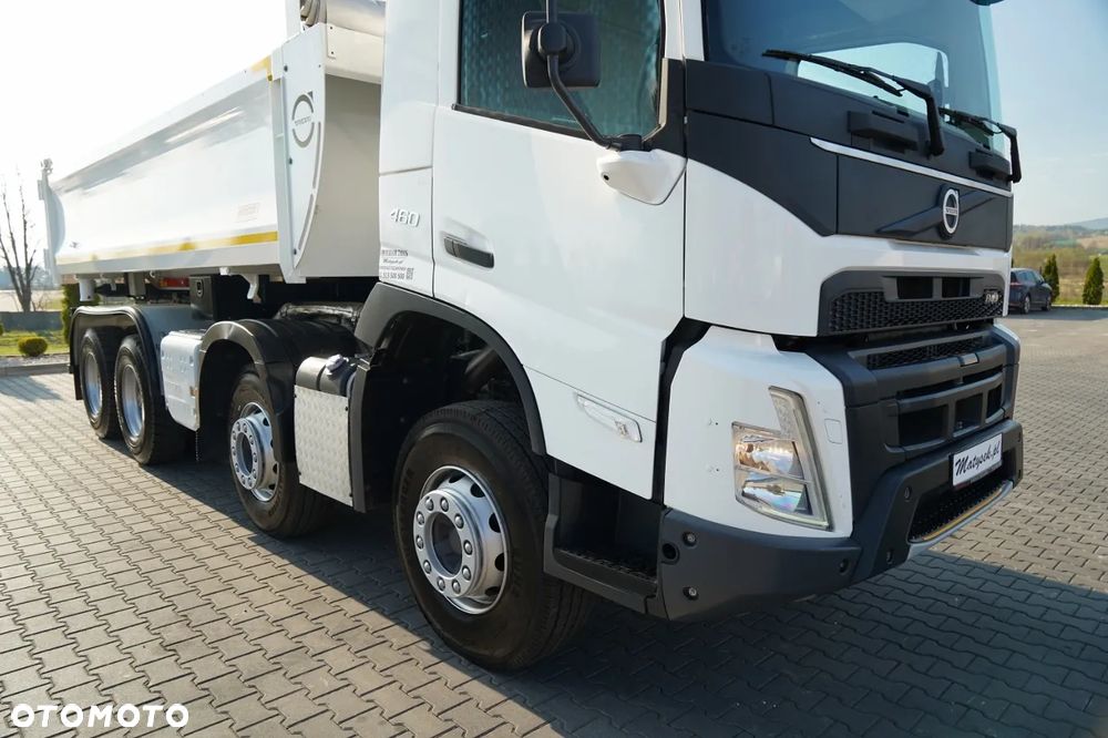 Volvo FMX 460 / 8x4 / WYWROTKA 2 STRONNA / HYDROBURTA / BORDMATIC / HARDOX / NOWE OPONY /  2021 ROK / NOWY MODEL - 14