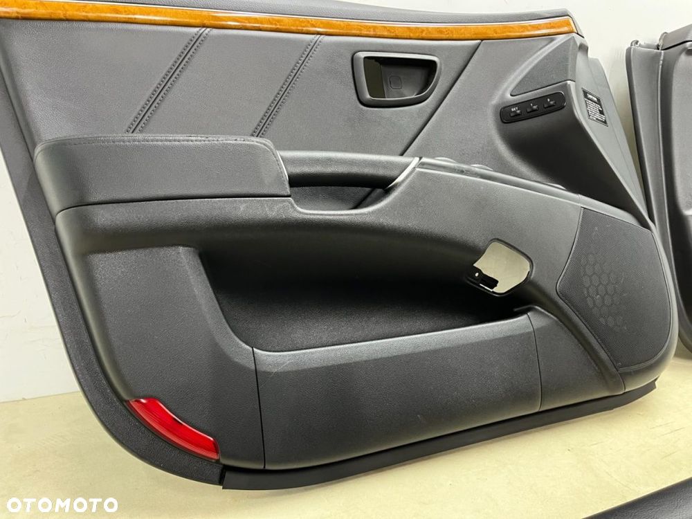 Tapicerka Hyundai Grandeur IV 05-11r. boczki drzwi KOMPLET prawy lewy tył przód boczek - 12