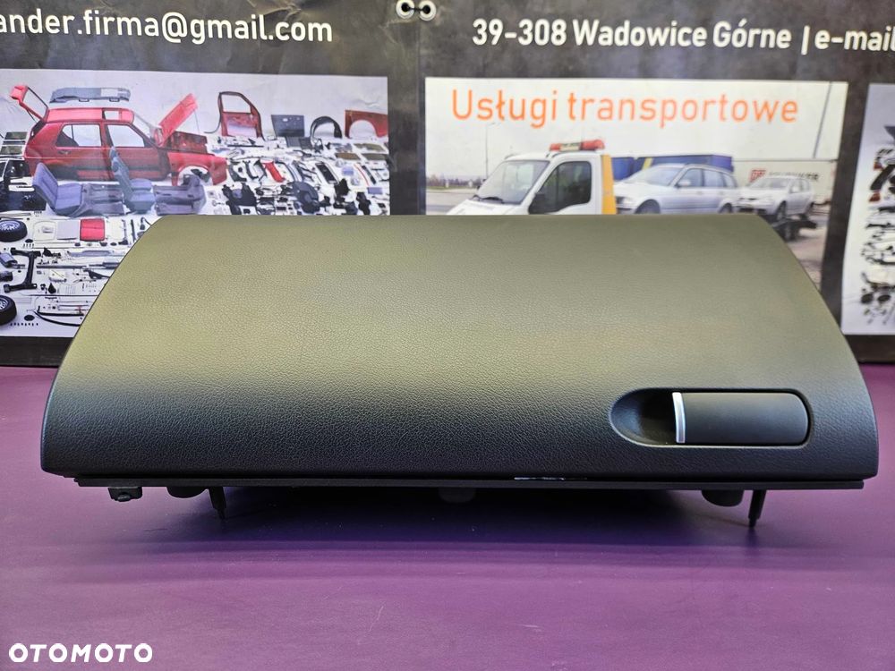 Schowek Pasażera 8E1857035 C Osłona Klapa Ciemny Soul Europa Audi A4 B6 B7 Seat Exeo - 4