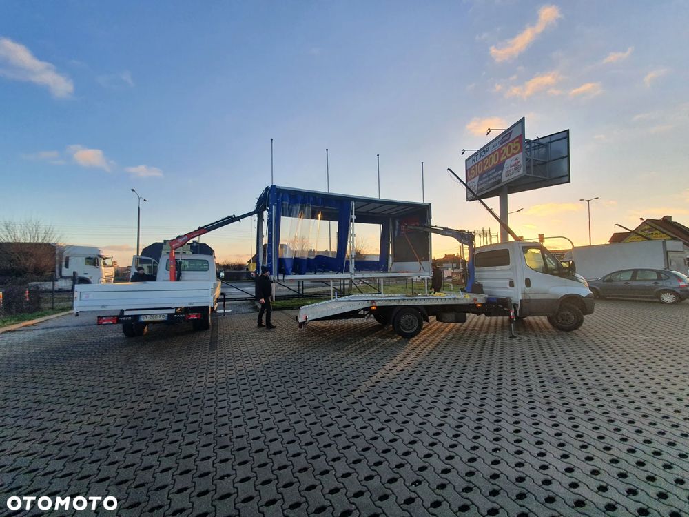 Iveco 50c/70c wywrotka z siatkami i dachem - 21