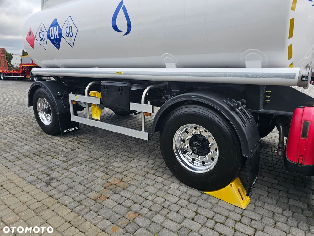 Stokota PRZYCZEPA CYSTERNA 2x7000L JAK NOWA BEZ PRZEBIEGU! - 9