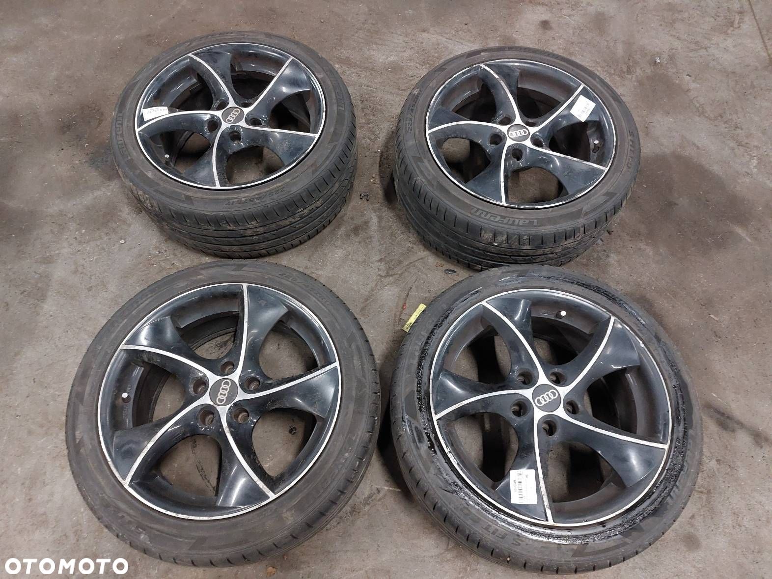 FELGI ALUMINIOWE 4SZT 5x112 8Jx17 ET35 FI57,1 AUDI A4 B6 KBA47533 - 1