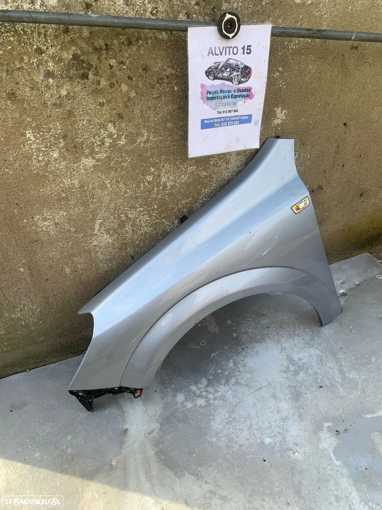 Guarda lamas esquerdo Opel astra H - 2