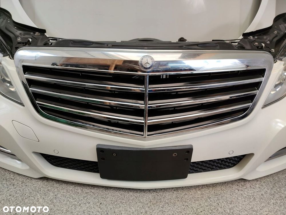 MERCEDES W212 ZDERZAK AVANTGARDE MASKA BLOTNIKI PAS CHŁODNICE - 3