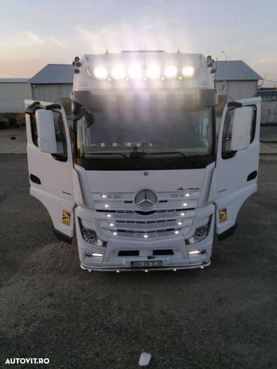 Bullbar, suport lumini Mercedes Actros MP4, Euro 5, Euro 6 - 7
