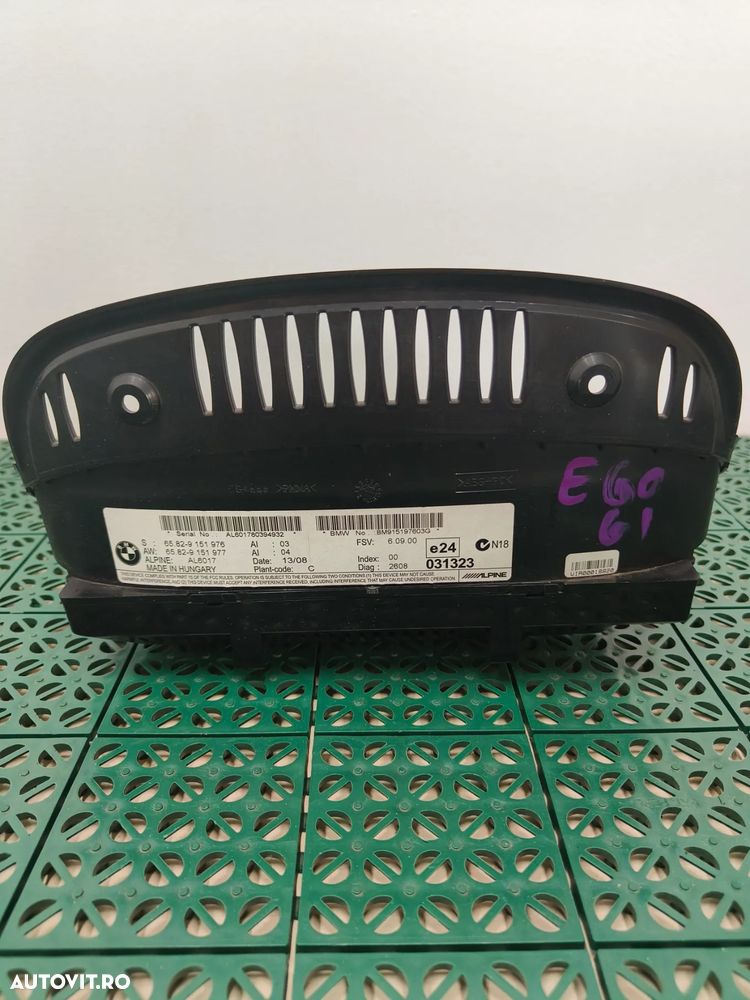Display Navigatie Mica BMW E6x E9X diferite coduri - 8
