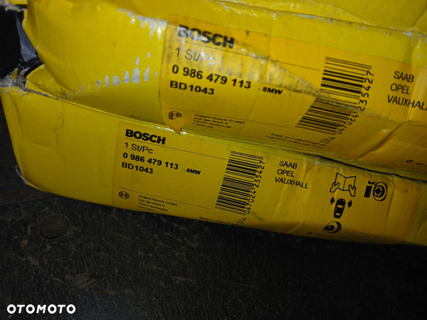 2X  Tarcza hamulcowa przód BOSCH OPEL Astra G H SAAB 9-3 9-5 VAUXHALL