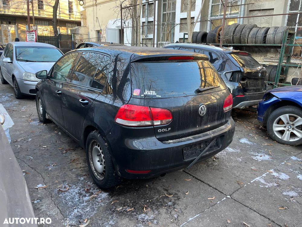 Dezmembrez VW Volkswagen Golf 6 1,6 TDI 2011 negru CAY - 4