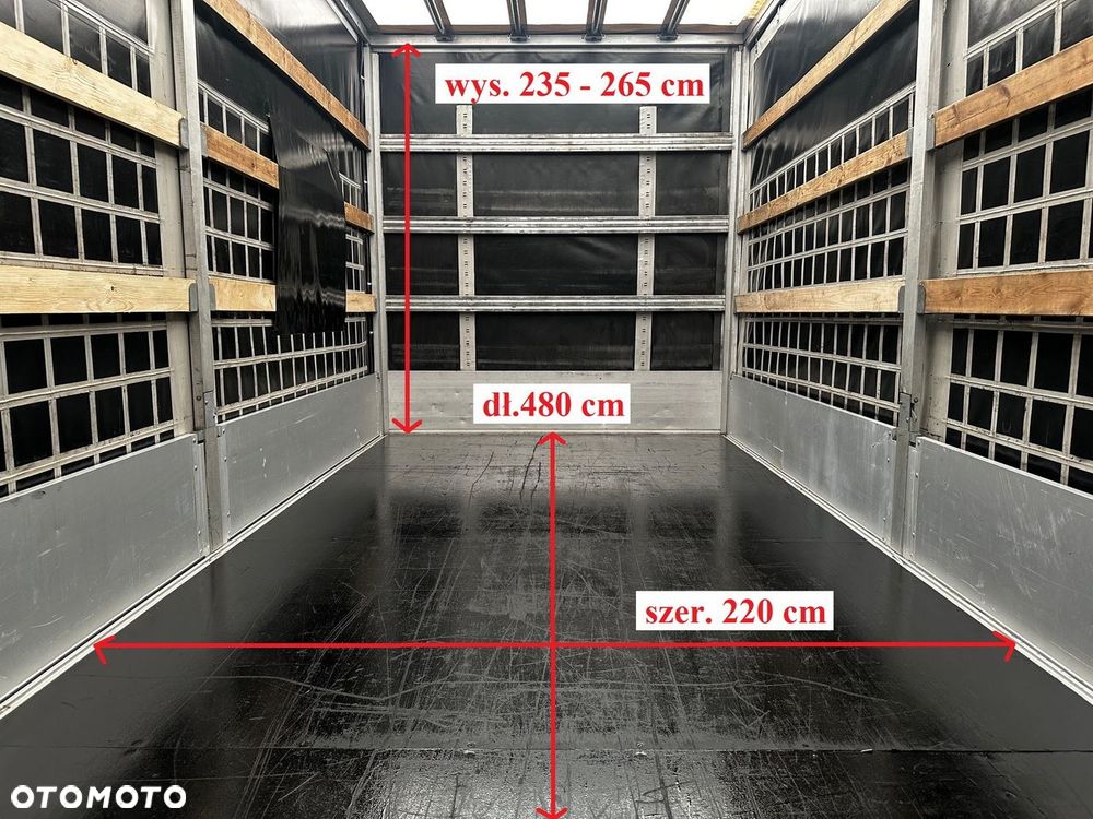 Renault MASTER  PLANDEKA 10 PALET WEBASTO TEMPOMAT LEDY PNEUMATYKA KLIMATYZACJA  165KM - 13