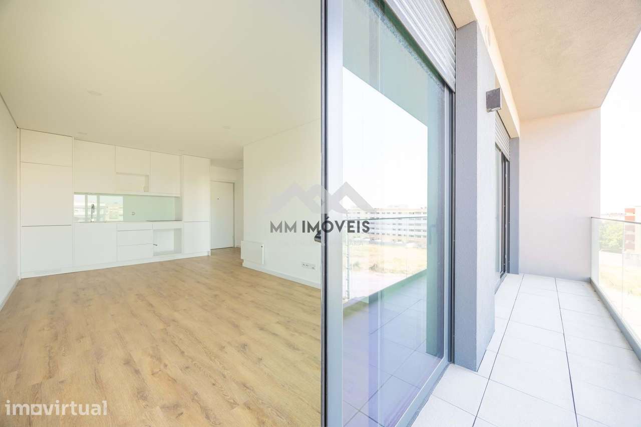 Apartamento T1 Novo | Varanda| Garagem| Zona Asprela - Grande imagem: 3/25