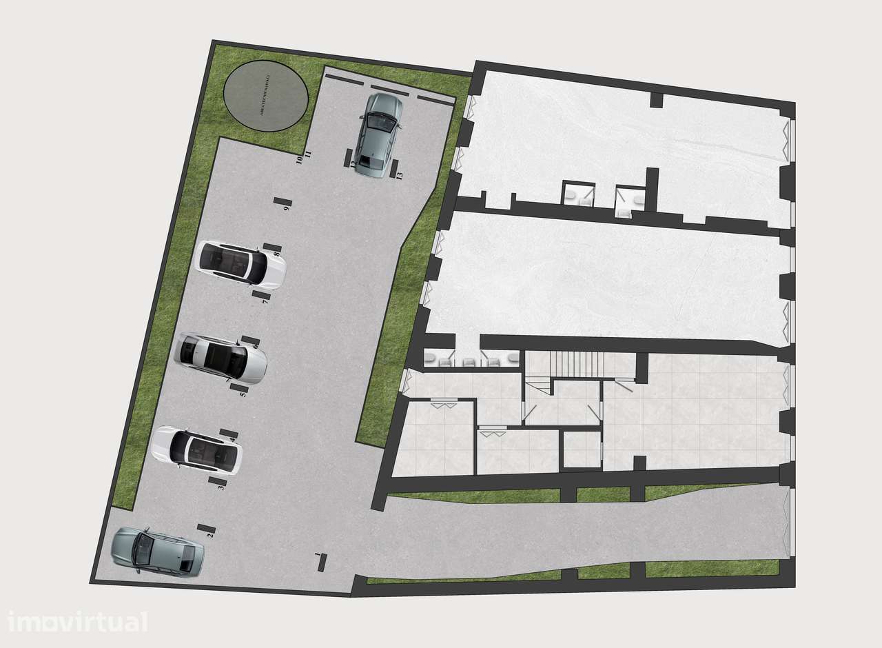 T2 Duplex novo em Alcântara | VdS32 com terraço e estacionamento - Grande imagem: 3/9