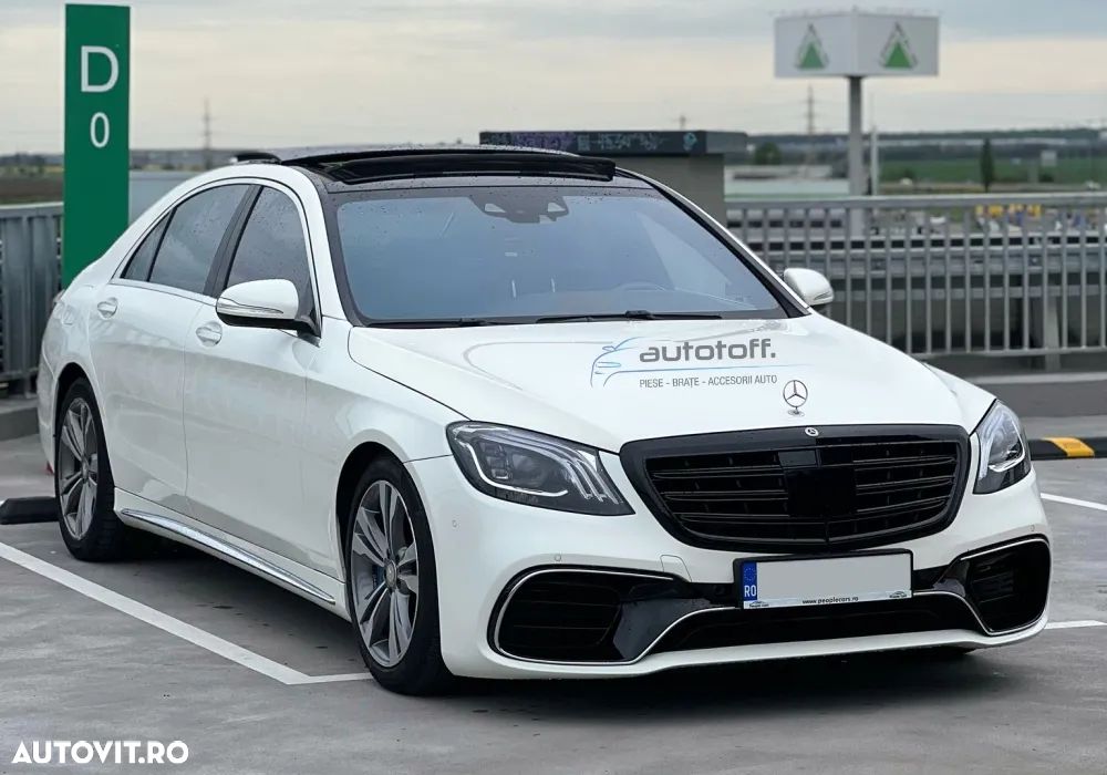 Pachet exterior Mercedes S-Class W222 (2013+) Conversie (2017+) Facelift S63 Design - 12