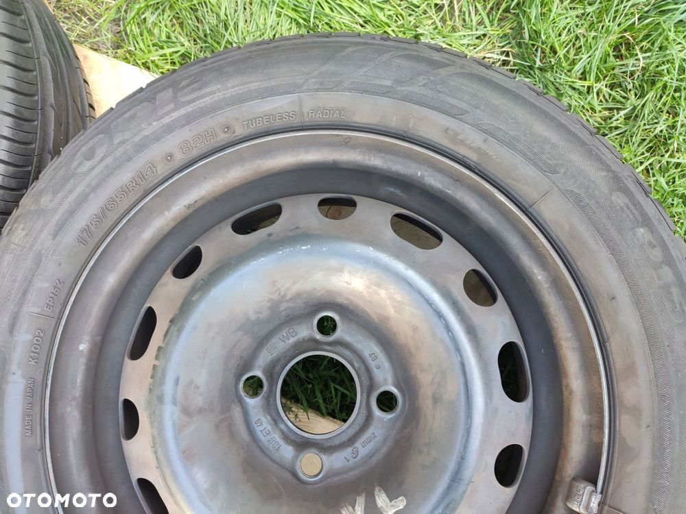 KOŁA FELGI STALOWE OPONY LATO OPEL 14'' - 5