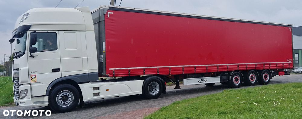DAF XF 480 FT + Fliegl 2017 - 2