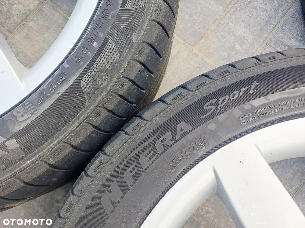 FELIGI Z OPONAMI ALUMINIOWE SEAT LEON II R17 5X112 ET54 57,1 mm OPONY 225/45 R17 LATO NR6 - 9
