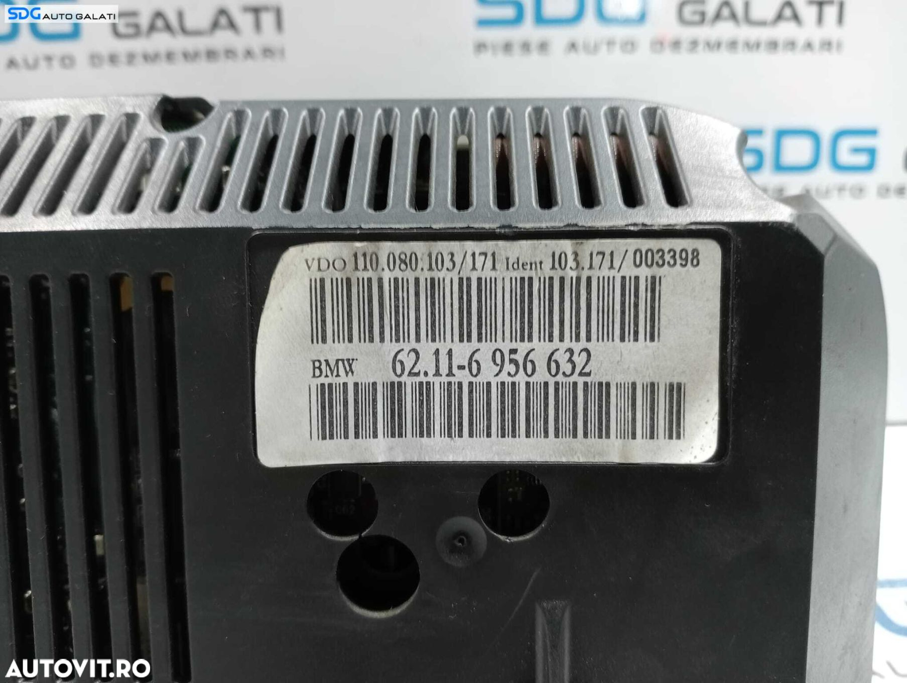 Ceas Ceasuri Cluster Instrumente Bord Volan Stanga KM BMW Seria 7 E65 E66 730 3.0 D FL Facelift 2001 - 2008 Cod 62.11 6956632 [L4786] - 2
