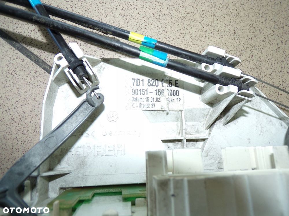 VW T4 CARAVELLE 99r-03r PANEL REGULACJI NAWIEWU DO KABINY Z KLIMATYZACJĄ - 5