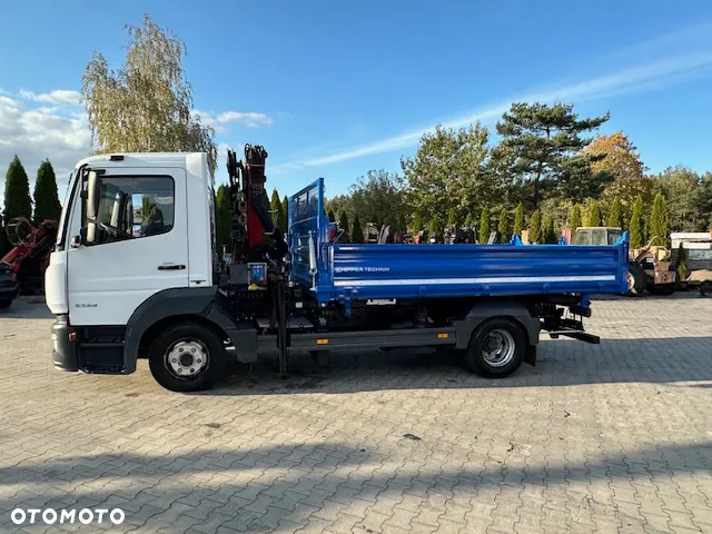 Mercedes-Benz ATEGO 1024 Euro6 HMF 635K2 pilot wyjscie na rotor, wywrotka - 8