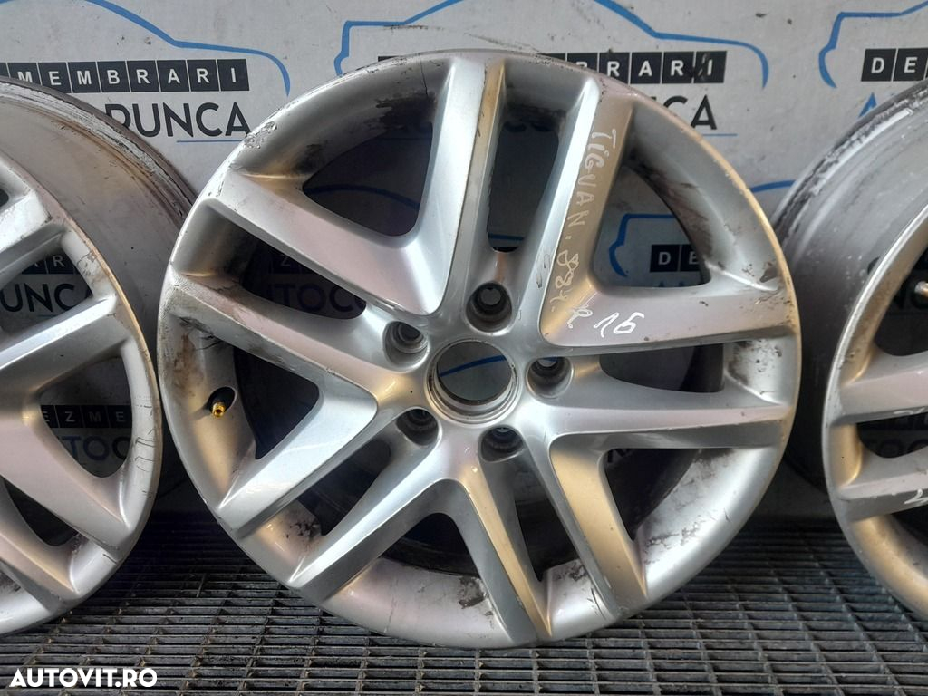 Jante aliaj Volkswagen Tiguan 5N 2007 - 2011 (881) R16 ET33 - 4