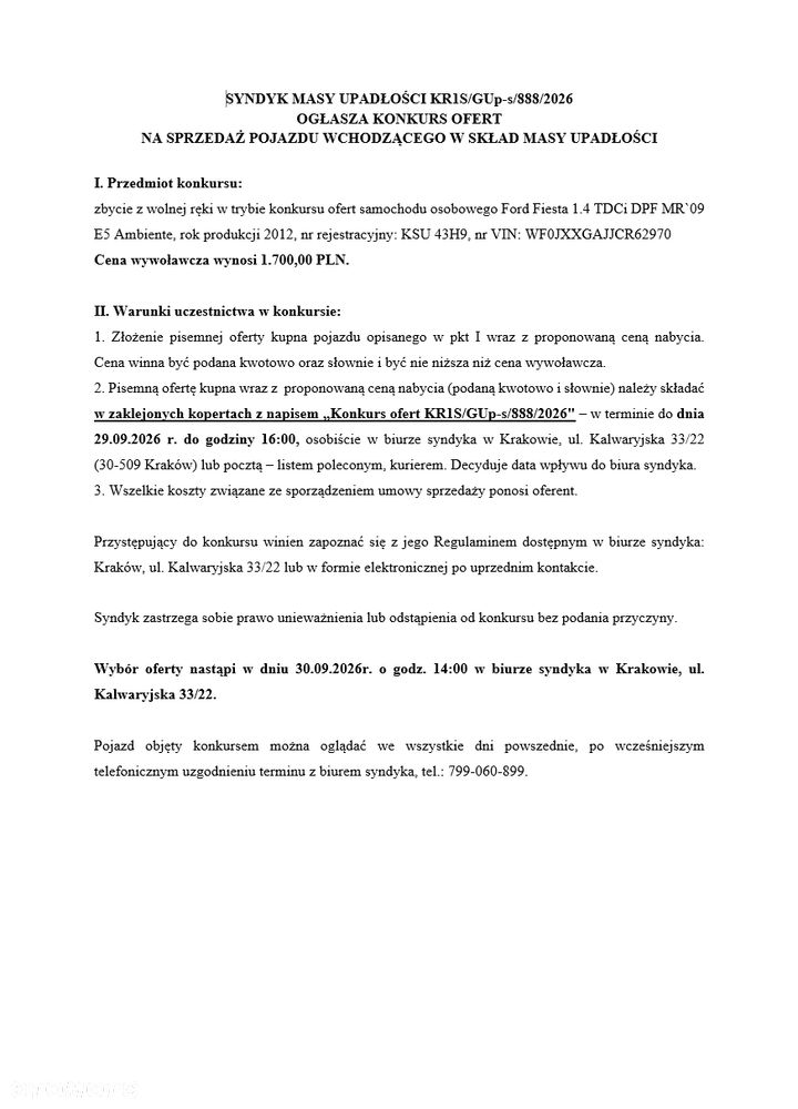 Ford Fiesta 1.4 TDCi Ambiente - 1