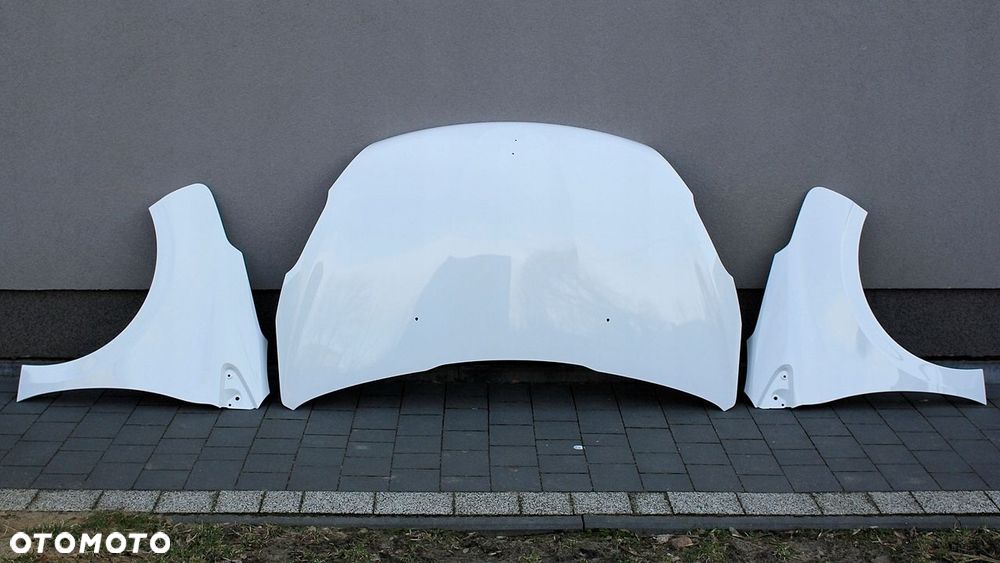 MASKA POKRYWA SILNIKA PEUGEOT 208 LIFT 15-19 KOLOR BIAŁY EWP EWPB - 6