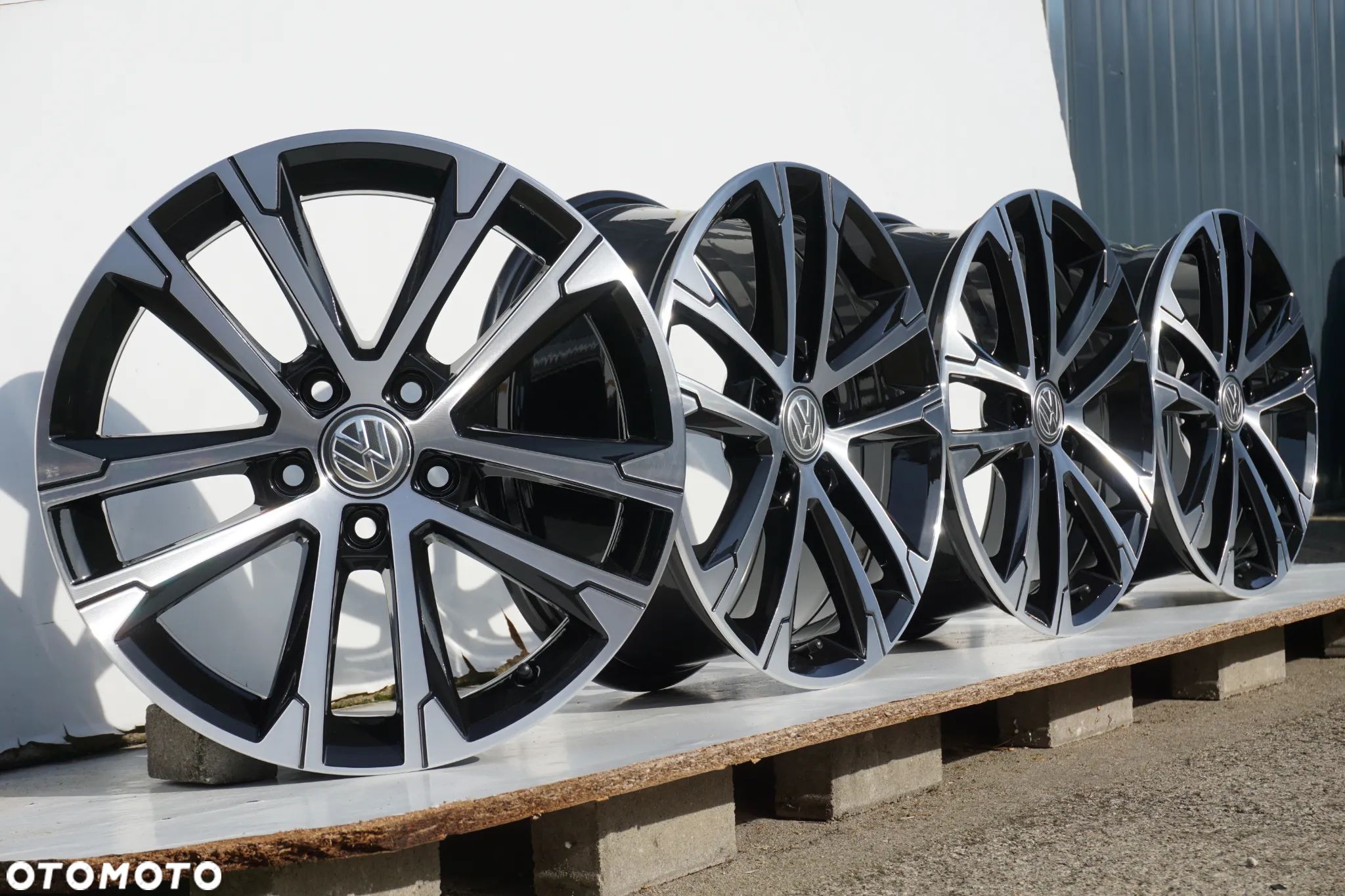 Volkswagen 5x112 17 7J et49  stan bdb - 1