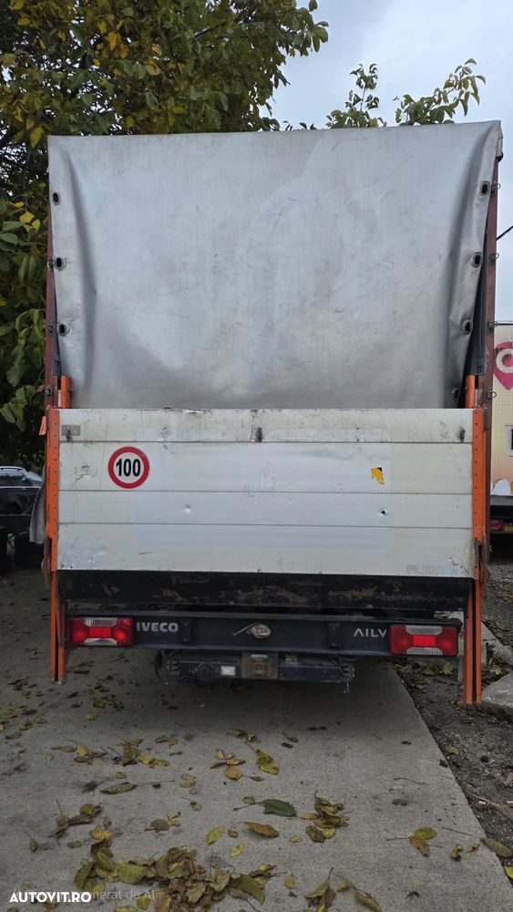 Iveco Daily 35-150 cu prelata si lift, cat B,  posibilitate leasing - 3