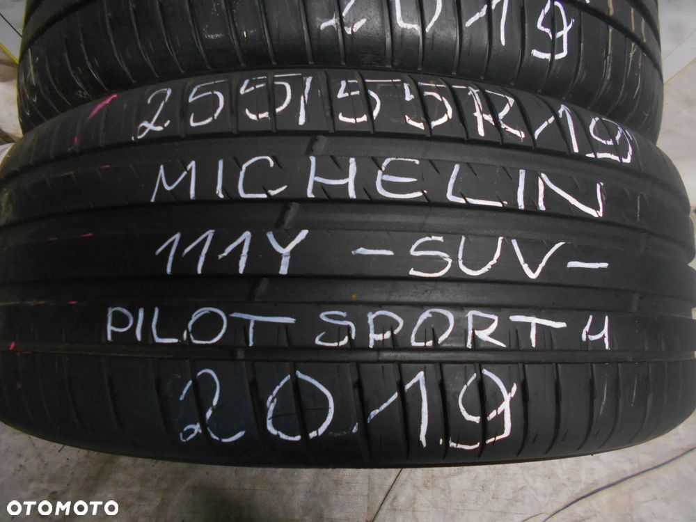OPONY 255/55R19 MICHELIN PILOT SPORT 4 SUV DOT 2019 7.5MM - 3