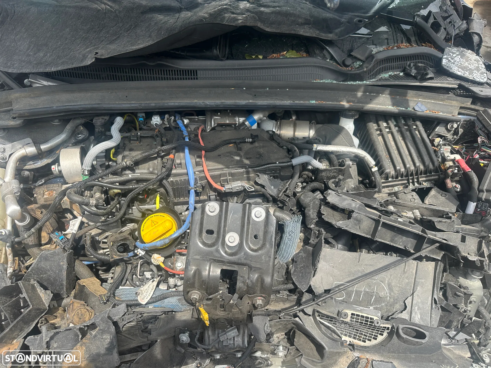 RENAULT TALISMAN 2.0 BLUE DCI DE 2022 MOTOR M9R 650 CAIXA AUTOMATICA EM (CENTRO DE ABATE FIM DE VIDA) - 5