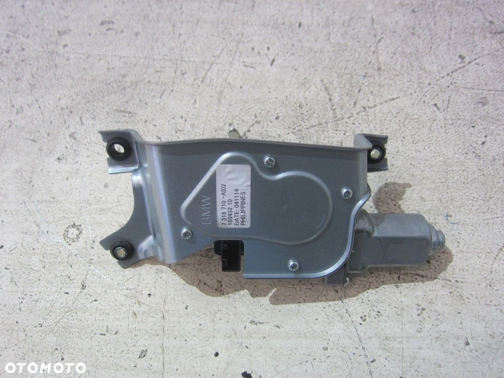 BMW X5 F15 F85 SILNICZEK MECHANIZM WYCIERACZKI SZYBY TYŁ TYLNEJ 61627318710 - 5