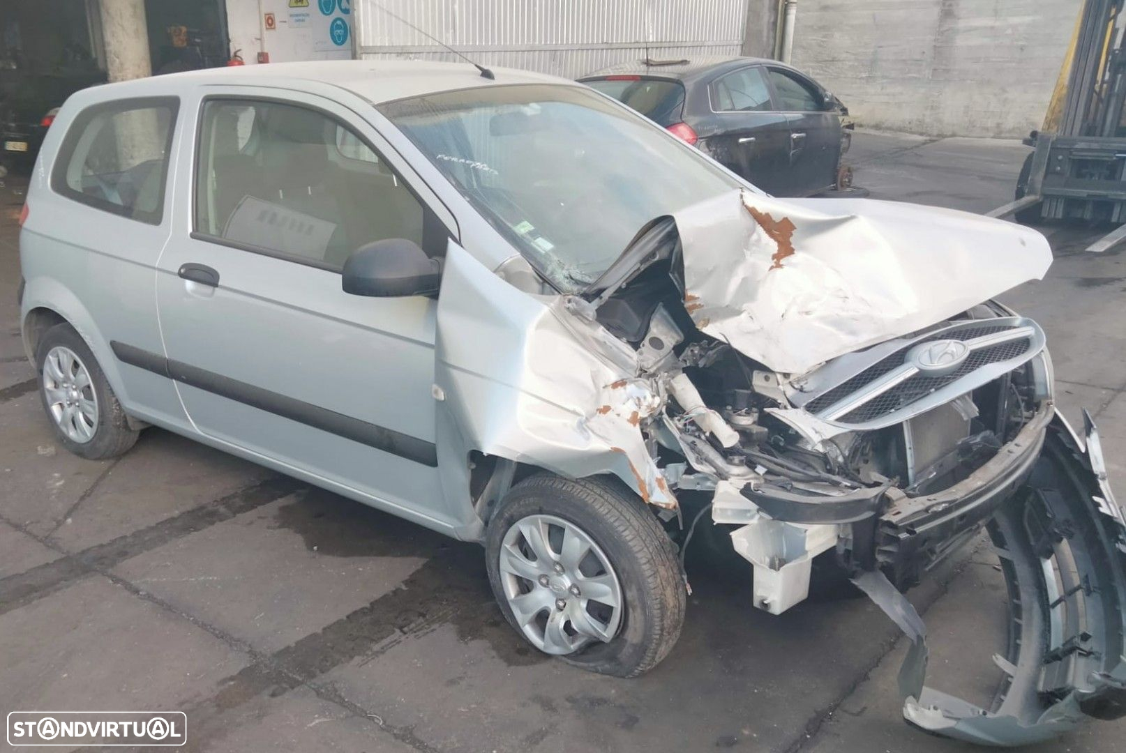 Hyundai Getz 1.1i de 2010 disponível para peças MOTOR VENDIDO - 4