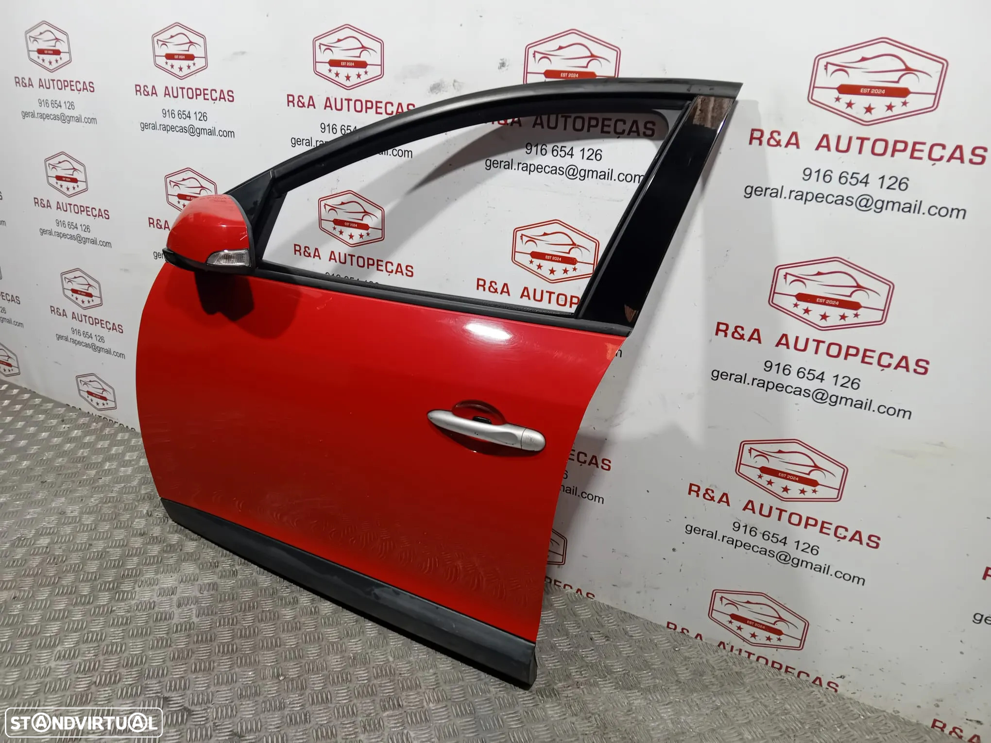 Porta Frente Esquerda Renault Megane III 3 Original - 3