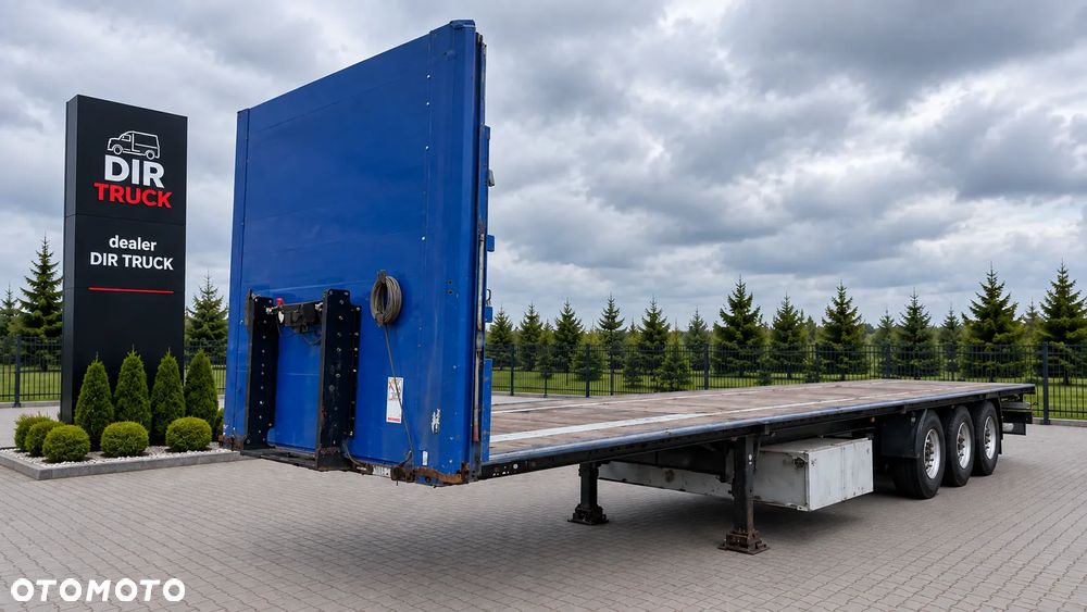 Kögel SN24 Naczepa Ciężarowa PLATFORMA OSIE SAF - TARCZA, Mocna Podłoga - 11