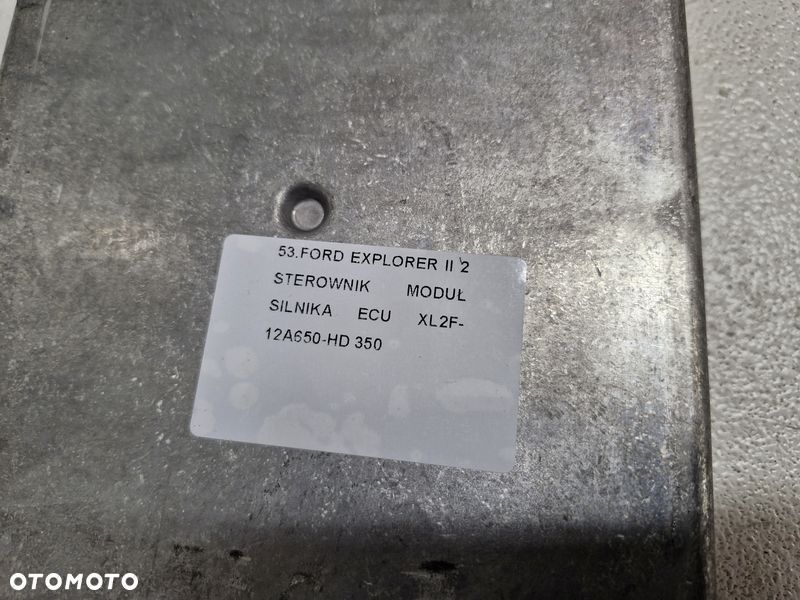 ford explorer 2  ii 4.0 b  sterownik moduł silnika ecu xl2f-12a650-hd - 2