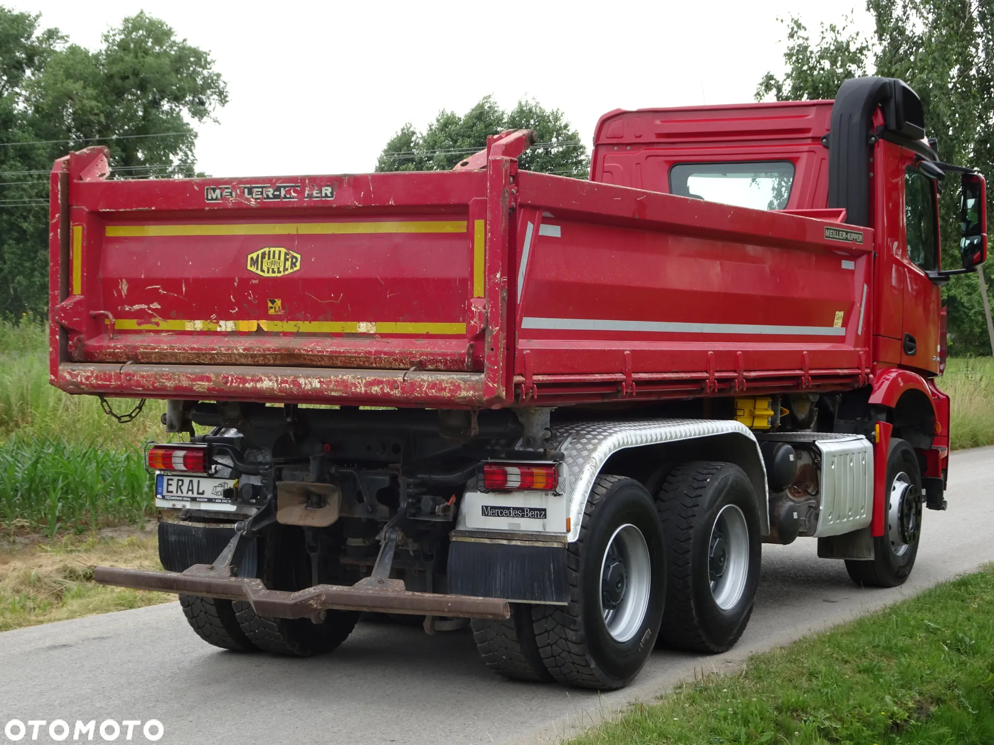 Mercedes-Benz Arocs 2645 6x4 Wywrotka Meiller Hydroburta Sprowadzony Z Niemiec Stan Idealny 3 Stronny Kipper - 7