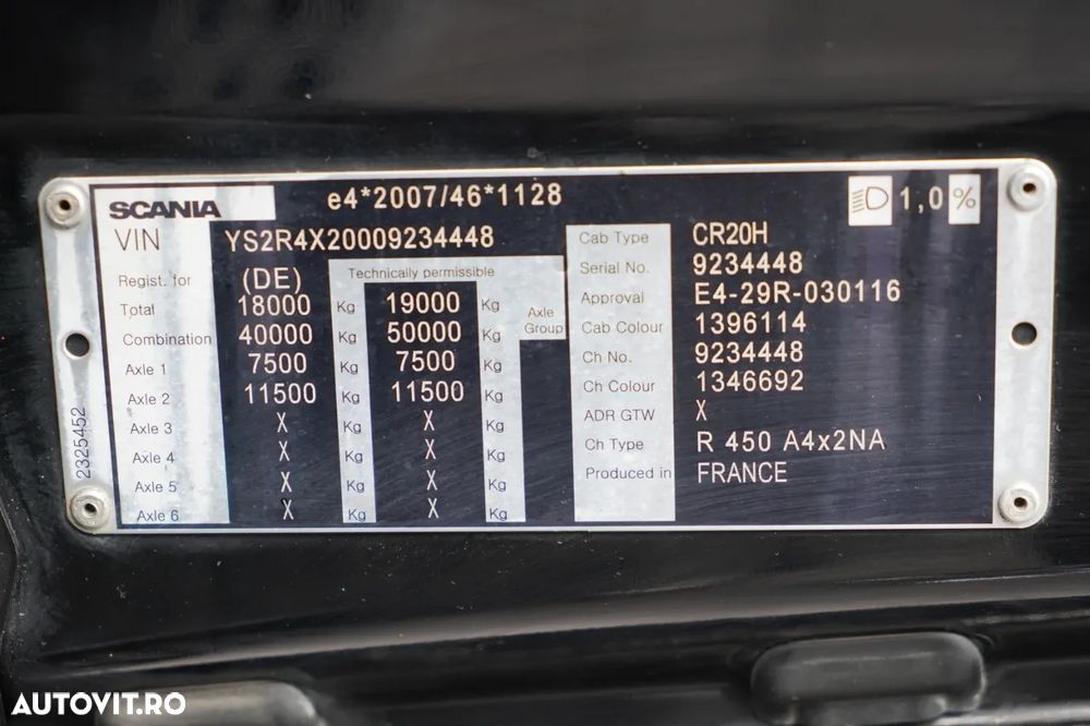 Scania R 450 / RETARDER / NAVI / EURO 6 - 38