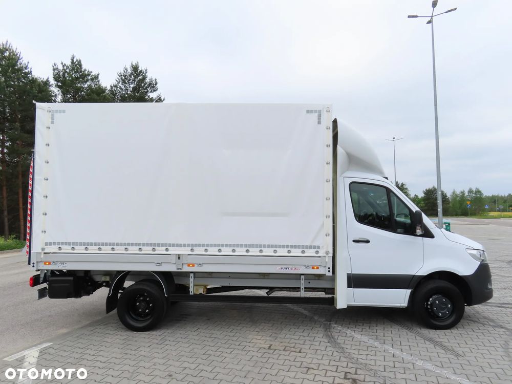 Mercedes-Benz Sprinter 519 CDI 190 KM Firana + Winda Załadowcza 1000 Kg Udźwig Skrzynia 4269 mm Długa 8.E.Palet Rozstaw Osi 4325 mm DMC 3500 Kg Ładowność 763 Kg WZMACNIANY Stan Jak NOWY Gotowy Dostępny OKAZJA - 4