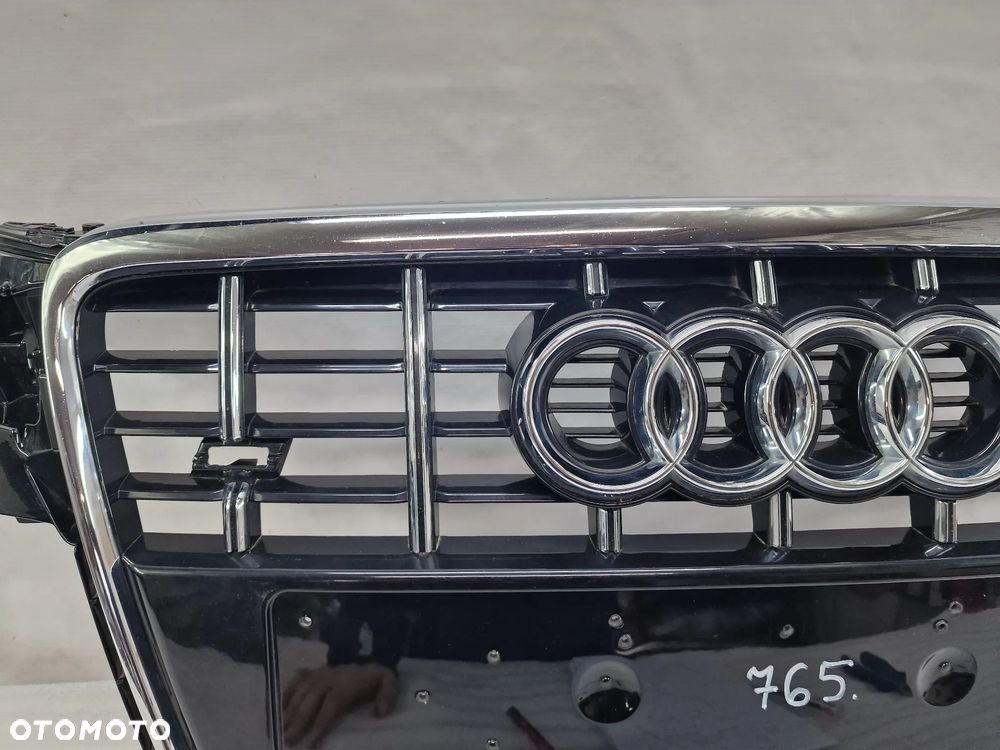 AUDI A4 / S4 8K0 S-LINE 08- ATRAPA / GRILL PRZEDNI PRZÓD NA WYSOKI POŁYSK , NR 8K0853651B , NR AUKCJI GL765 - 3
