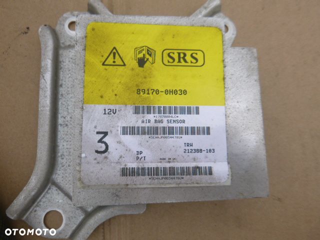 PODUSZKA POWIETRZNA KIEROWCY + PODUSZKA POWIETRZNA PASAŻERA + SENSOR AIRBAG TOYOTA AYGO I 05-14 - 11