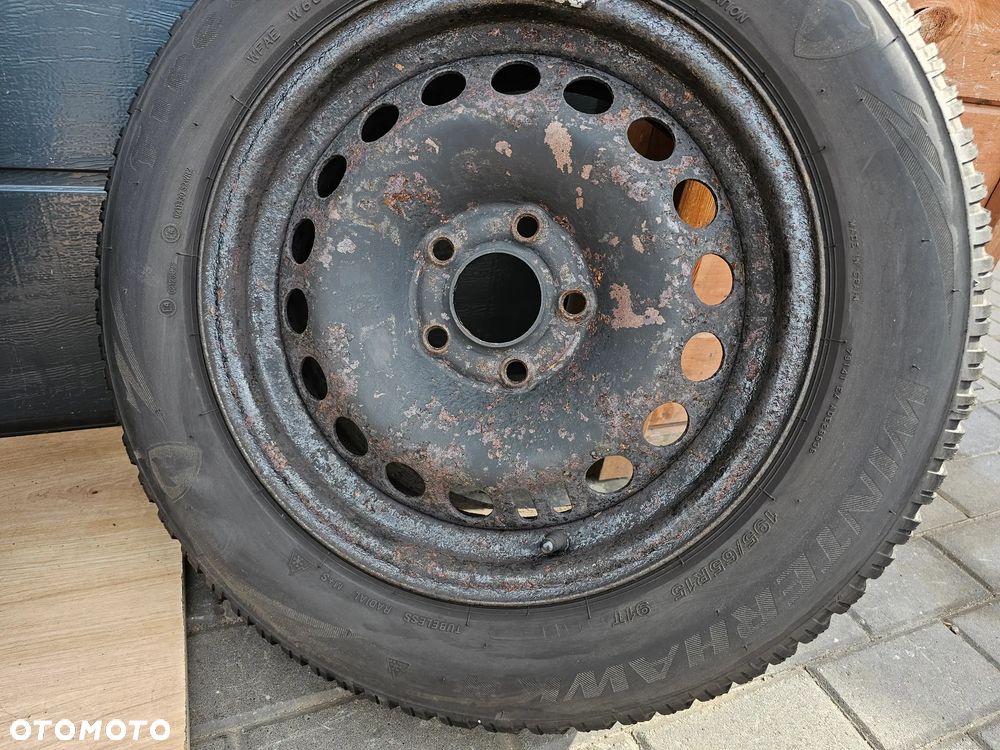 KOŁA FELGI STALOWE 15 OPONY ZIMOWE OPEL VECTRA C SIGNUM ASTRA H MERIVA B ZAFIRA A B 5x110 ET35 6,5J 195/65/15 - 6