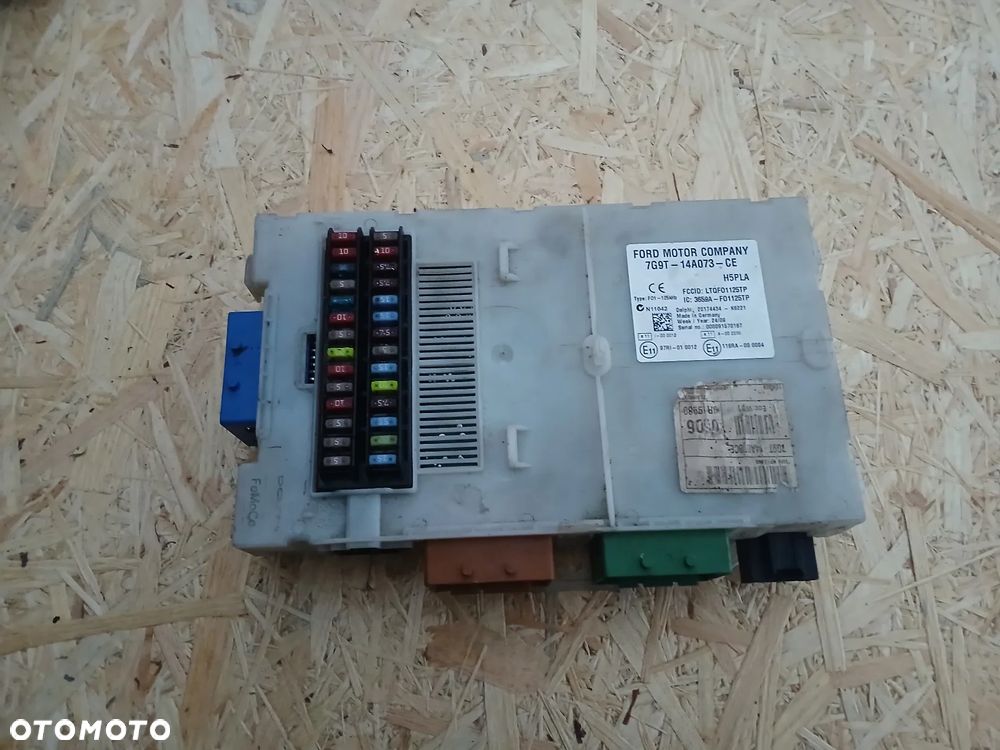 FORD S-MAX GALAXY MK3 MONDEO MK4 MODUŁ STEROWNIK KOMFORTU 7G9T14A073CE - 1