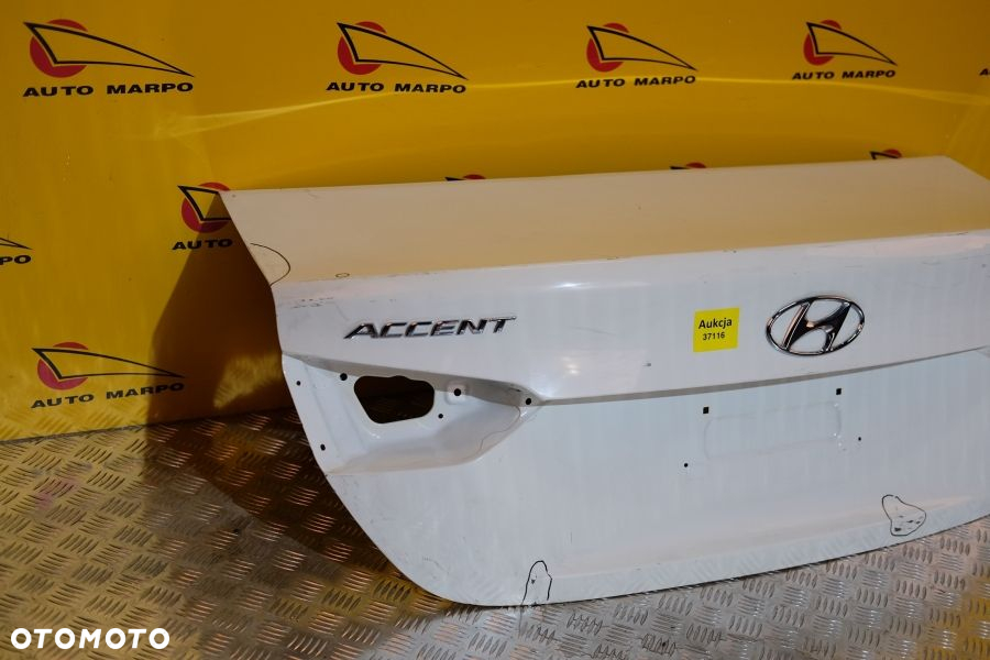 HYUNDAI ACCENT 2018 2019- KLAPA TYŁ BAGAŻNIKA - 5