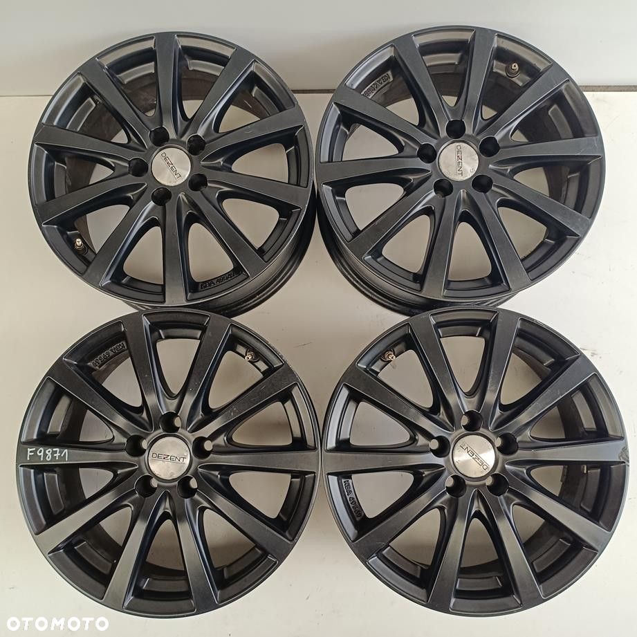 Alufelgi 5x100 16 Seat Ibiza Skoda Fabia Vw Polo 4szt (F9871) - 1