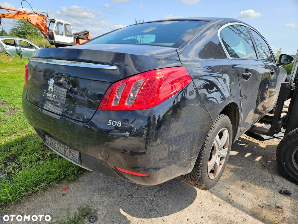 Zderzak tył tylny pod PDC Peugeot 508 I sedan 2012r KTVD - 3
