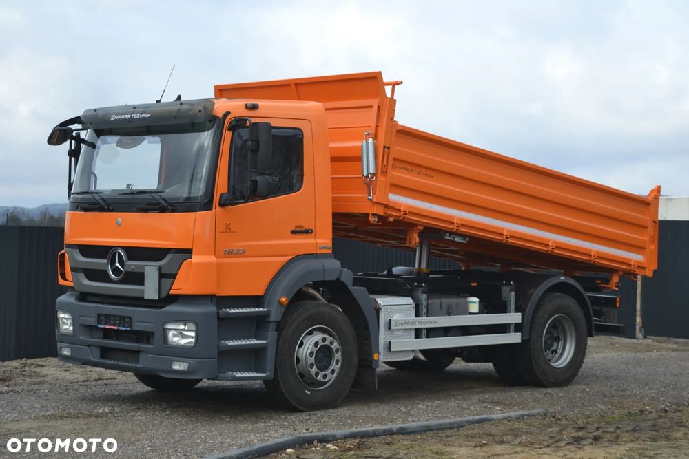 Mercedes-Benz Axor 1833 Wywrot Kiper Wywrotka NOWA Zabudowa KIPPER TECHNIK - 4