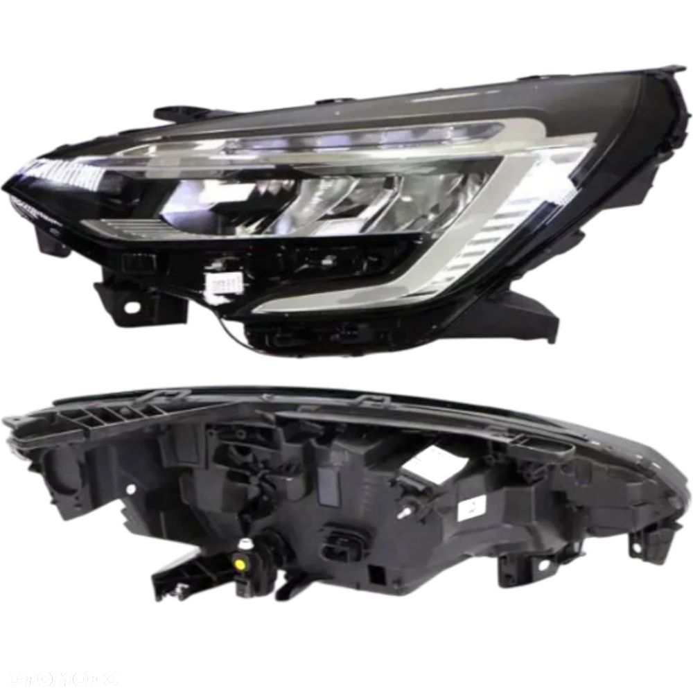 RENAULT CLIO V 5 2019- REFLEKTOR LAMPA LEWA LED KOMPLETNA 260606923R - 4